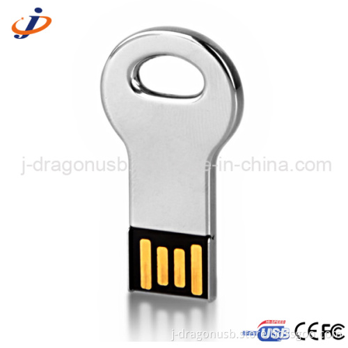 Portable Mini Circle Shape Metal Key USB Flask Disk (JK027)